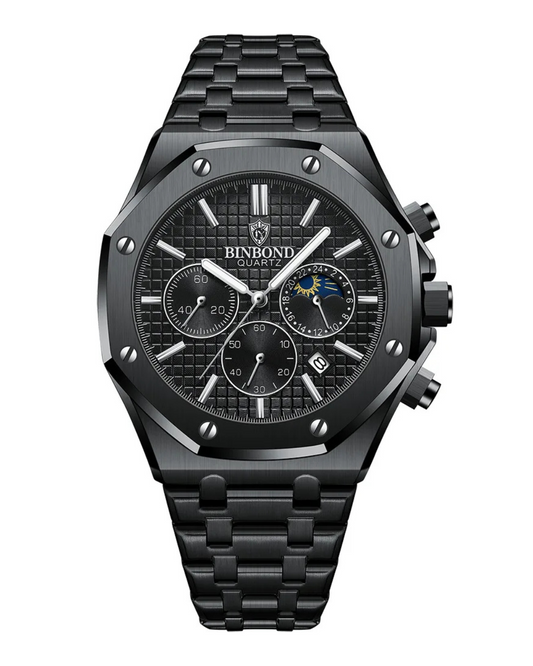 V&CO™  OCTAGON CHRONOGRAPH WATCH