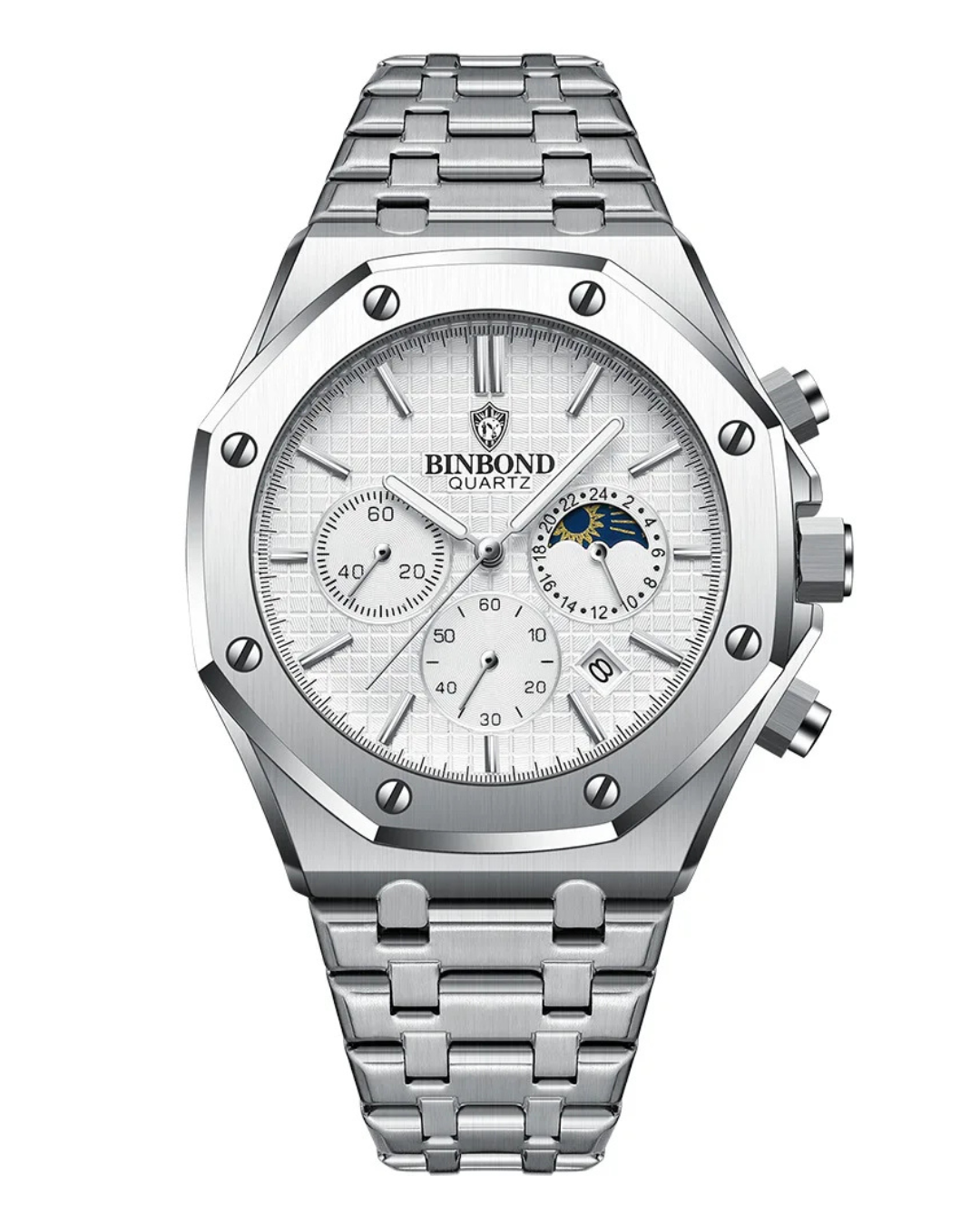 V&CO™  OCTAGON CHRONOGRAPH WATCH