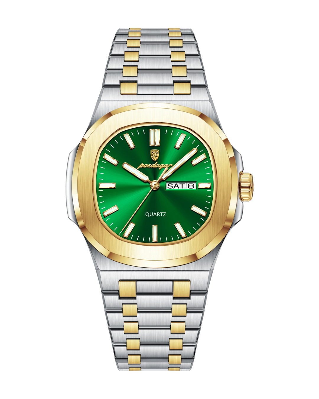 V&CO™  INTEGRATED DAY-DATE WATCH