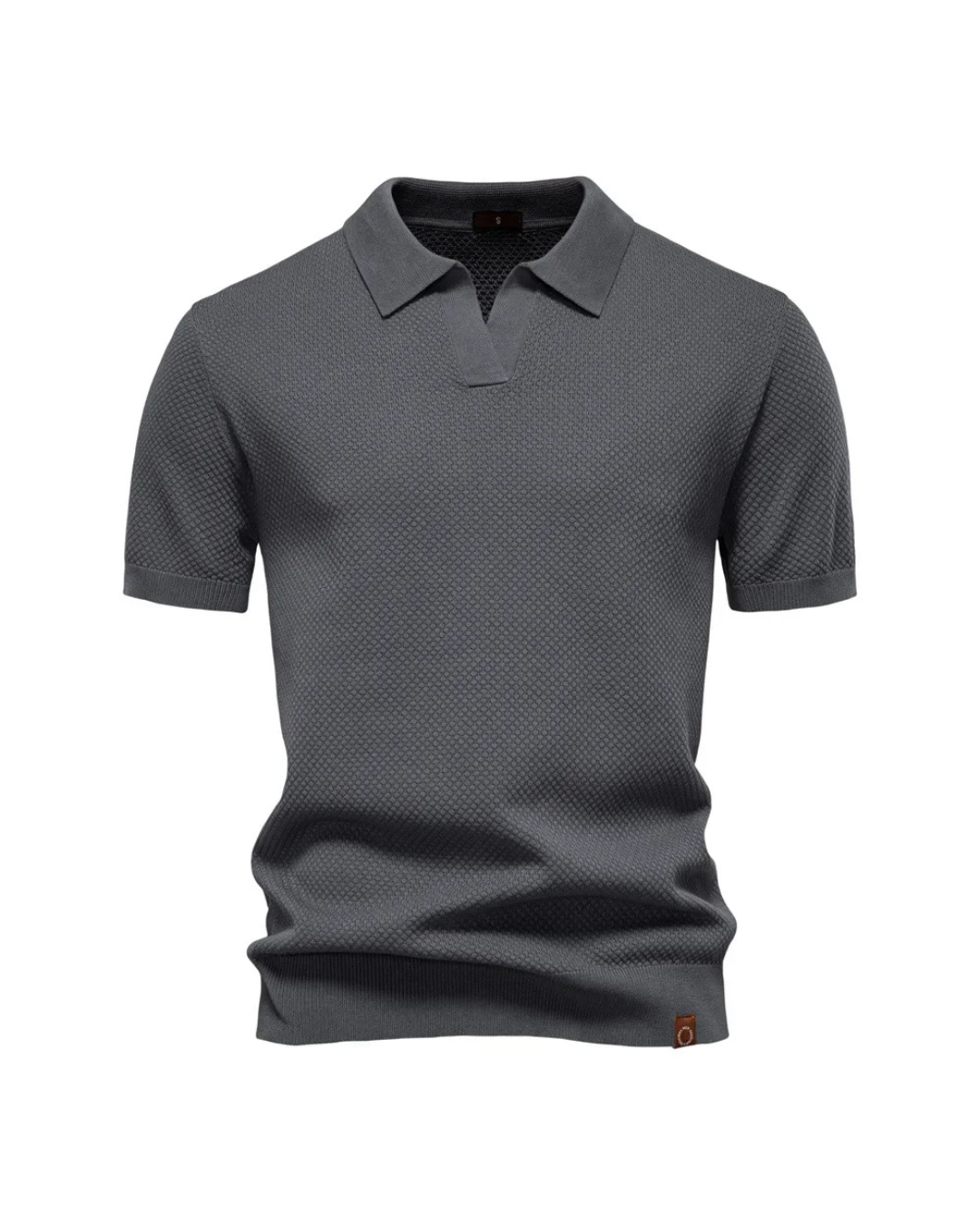 HONEYCOMB KNIT POLO