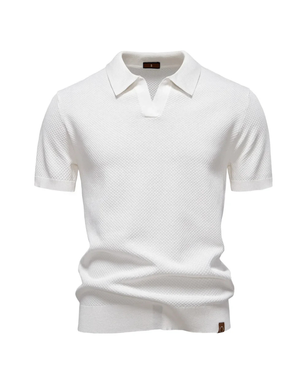 HONEYCOMB KNIT POLO
