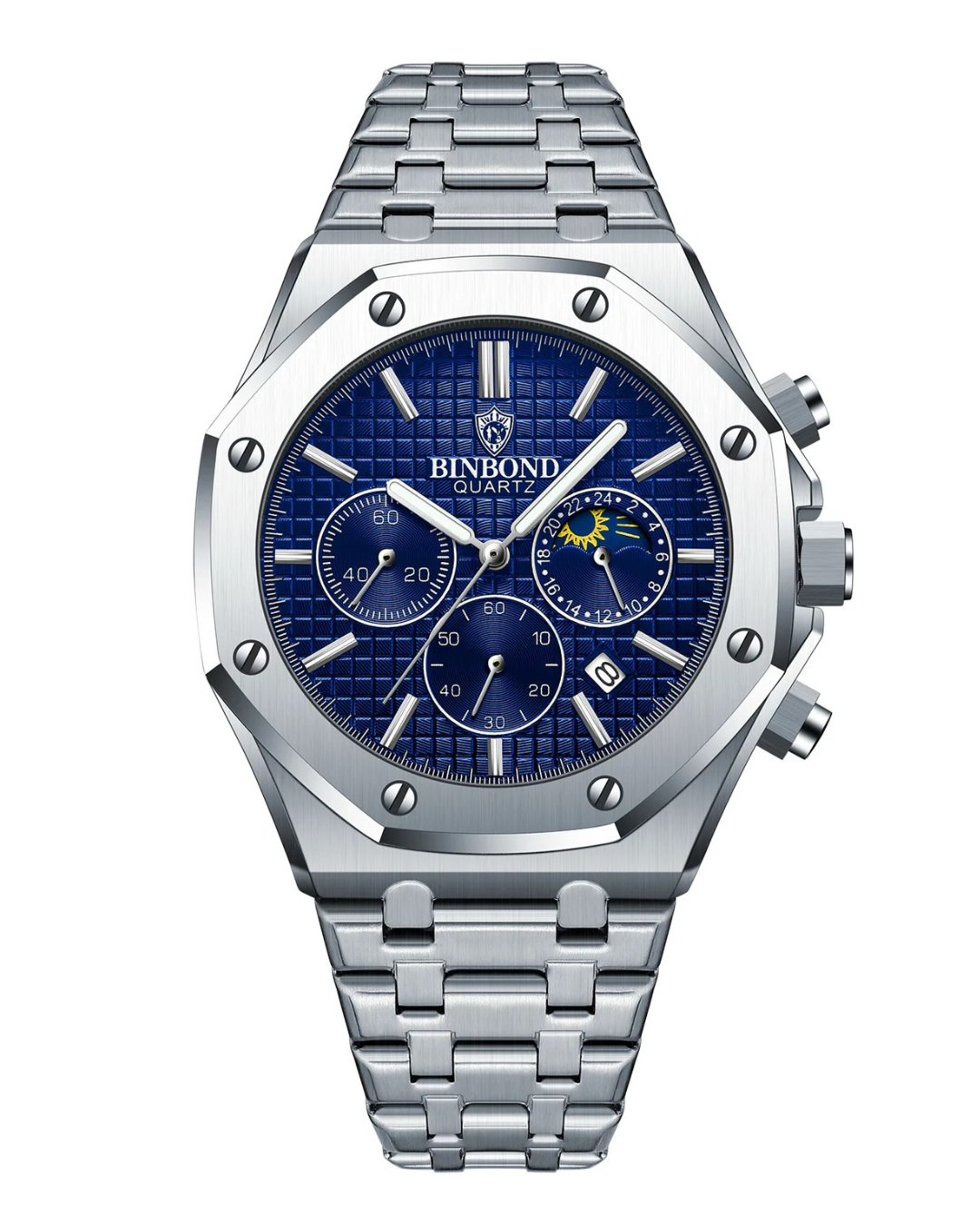 V&CO™  OCTAGON CHRONOGRAPH WATCH