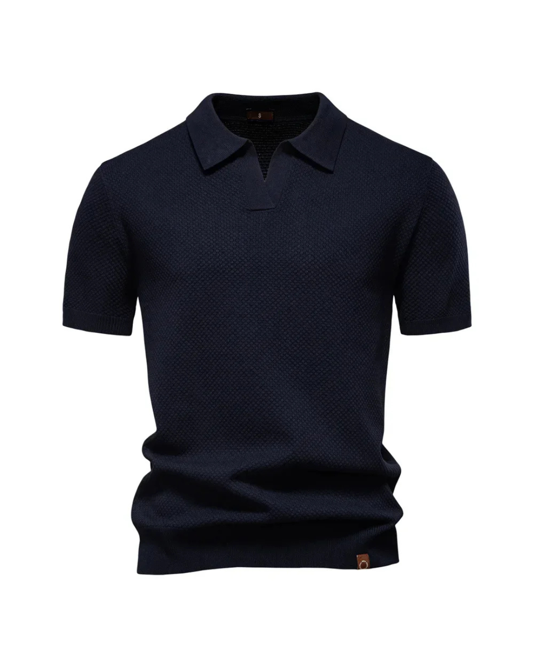 HONEYCOMB KNIT POLO