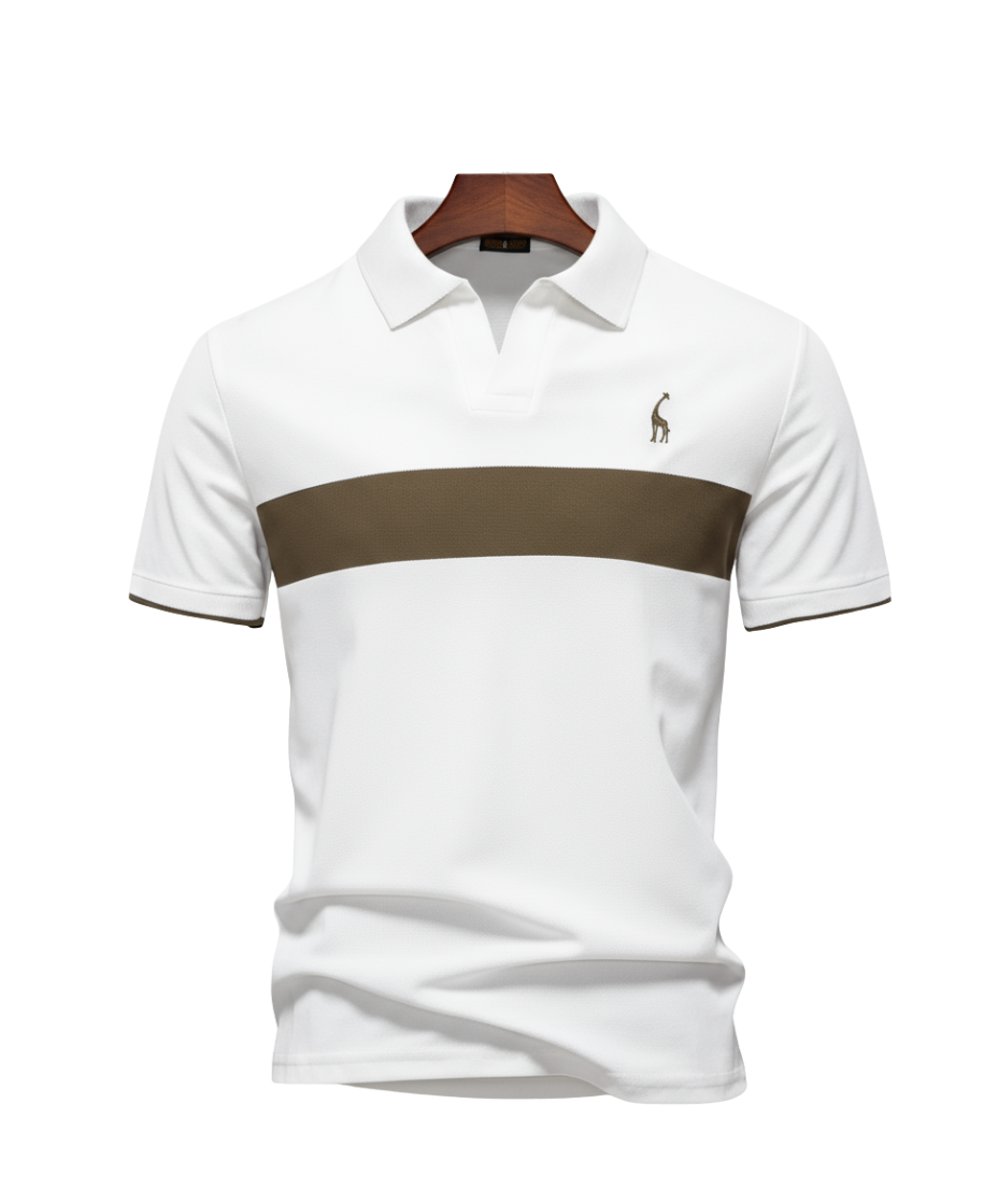 V&CO™ Portofino Stripe Polo (Piqué)