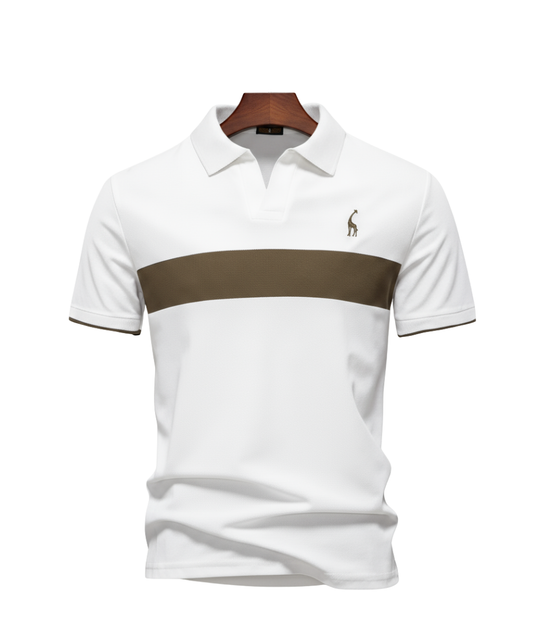 V&CO™ Portofino Stripe Polo (Piqué)
