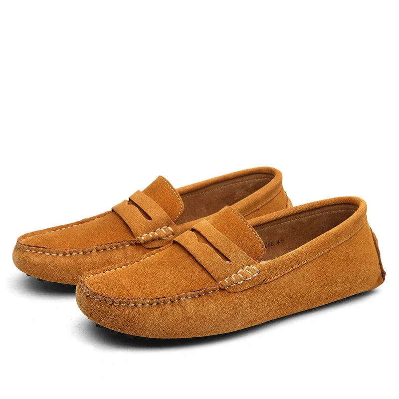 V&CO™  SUEDE PENNY DRIVERS
