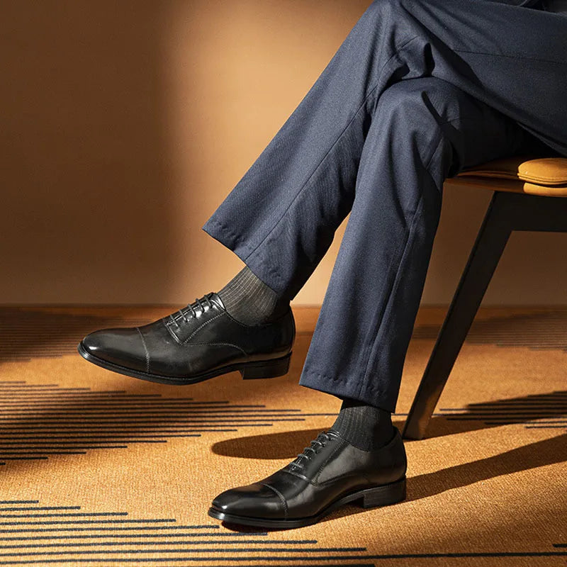 V&CO™  CAP-TOE OXFORDS