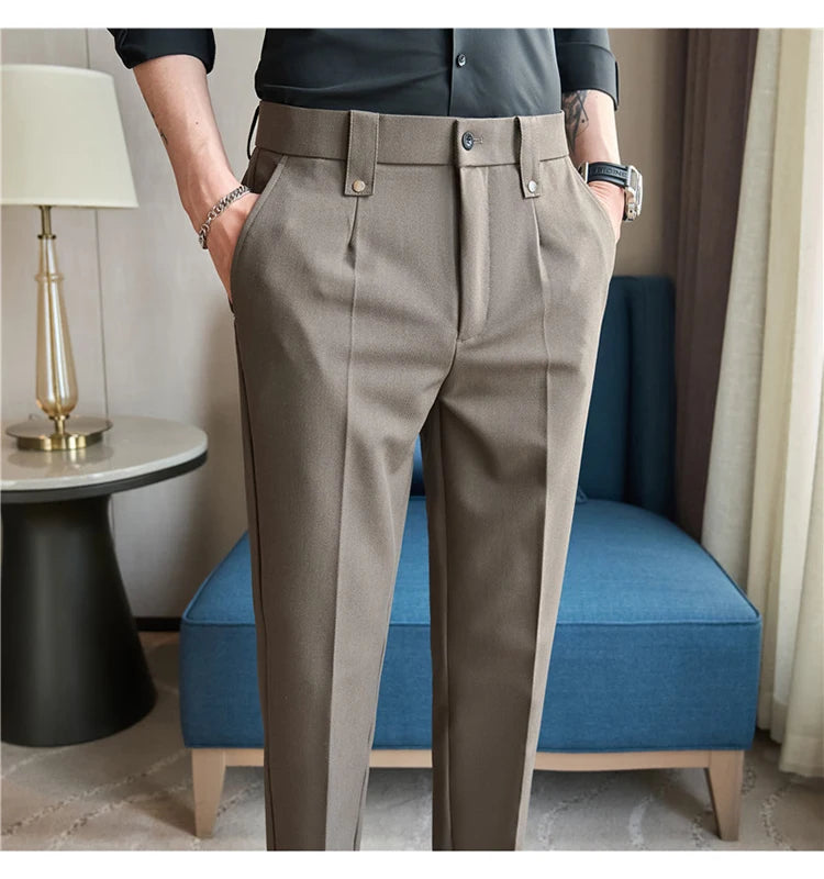 V&CO™  PLEATED DRESS TROUSERS