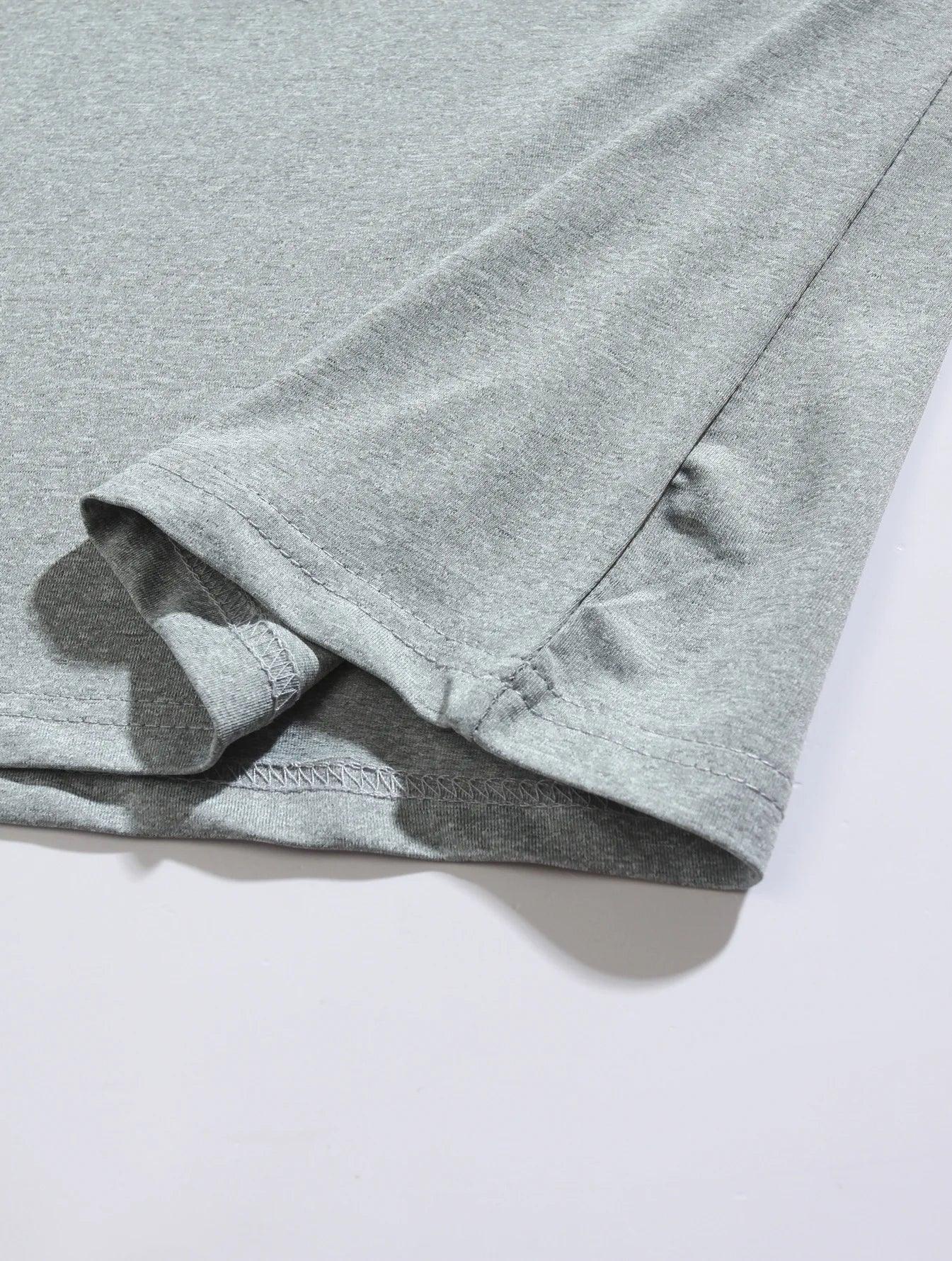 CONTRAST-COLLAR LONG-SLEEVE POLO