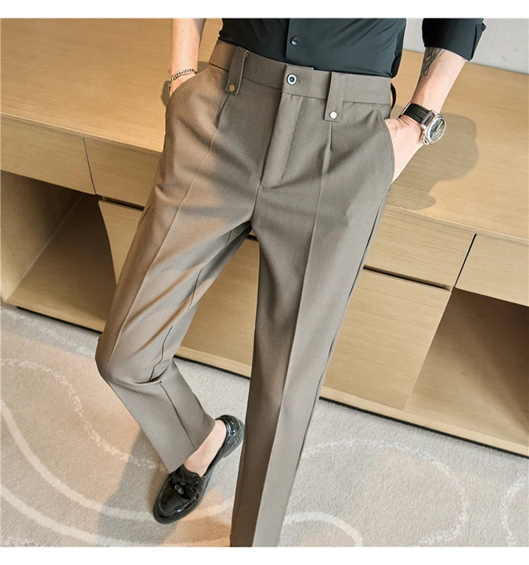 V&CO™  PLEATED DRESS TROUSERS