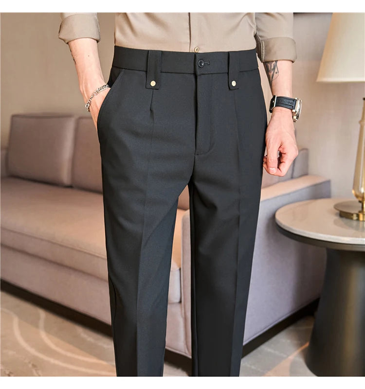 V&CO™  PLEATED DRESS TROUSERS