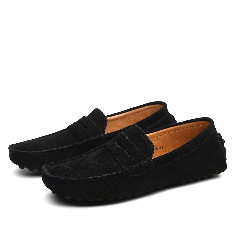 V&CO™  SUEDE PENNY DRIVERS