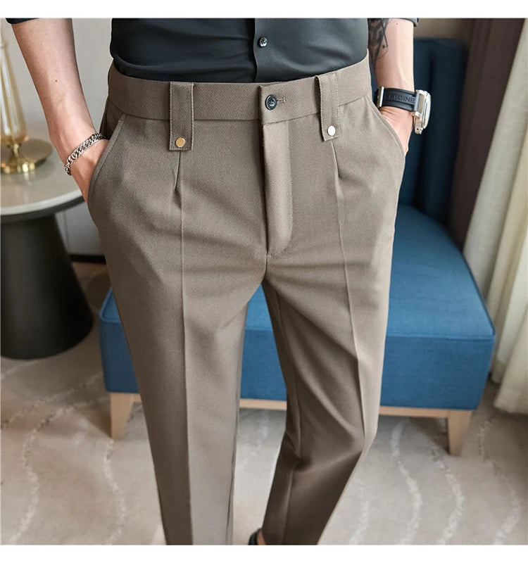 V&CO™  PLEATED DRESS TROUSERS