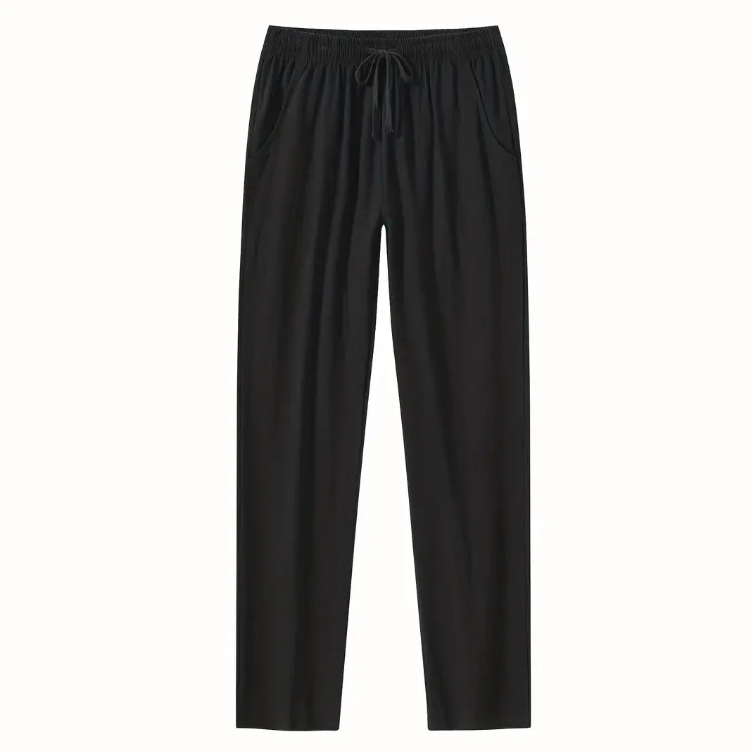 V&CO™  LINEN DRAWSTRING TROUSERS