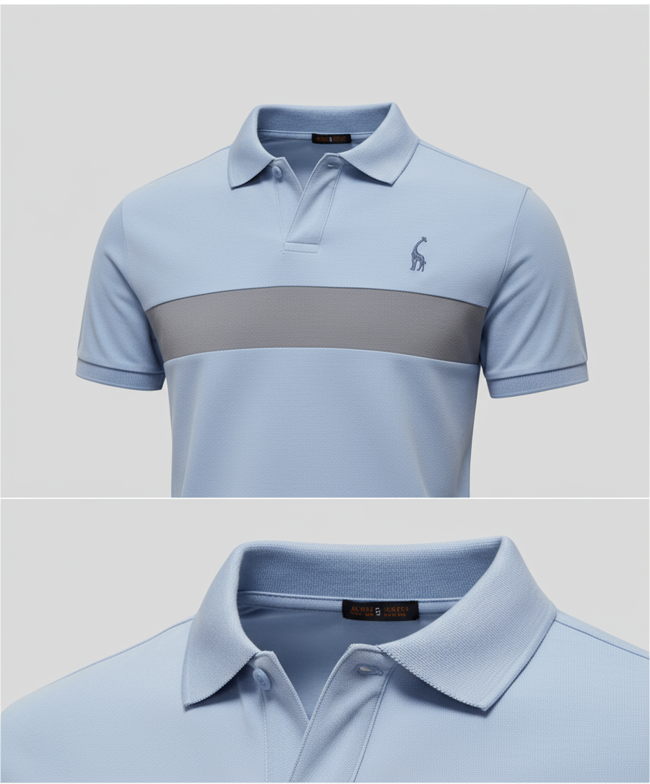V&CO™ Portofino Stripe Polo (Piqué)
