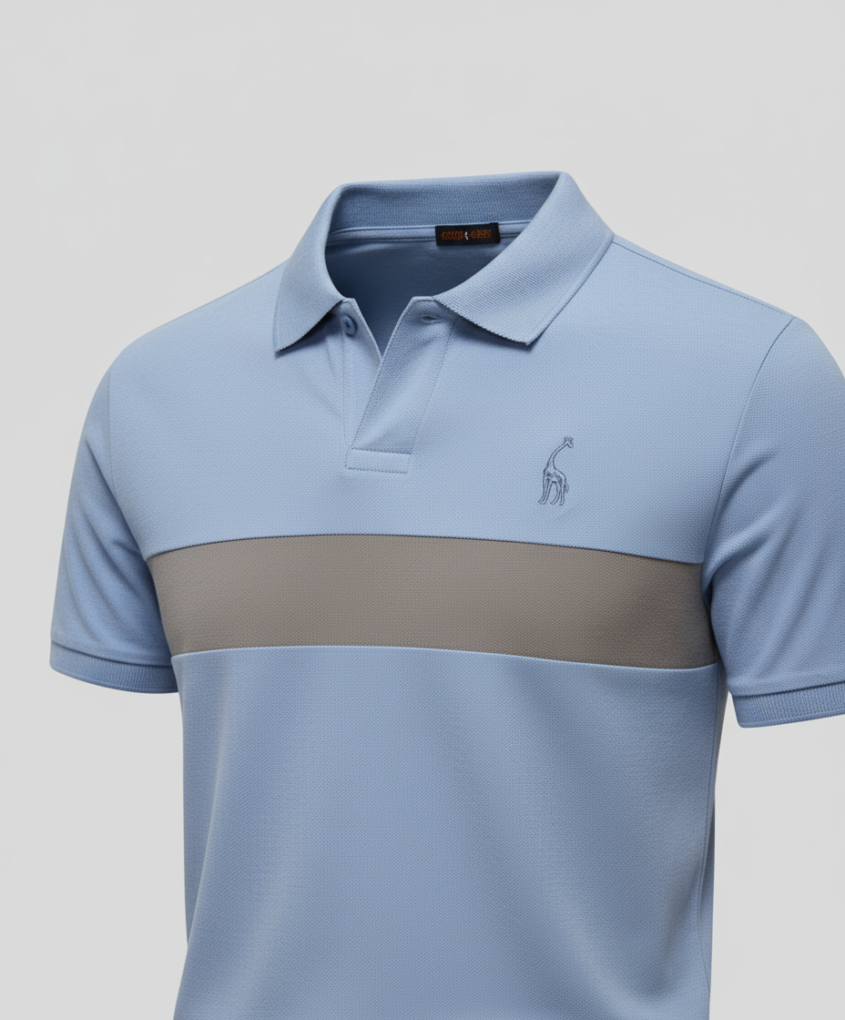 V&CO™ Portofino Stripe Polo (Piqué)