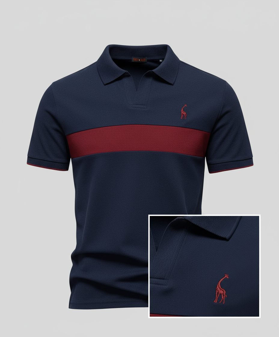 V&CO™ Portofino Stripe Polo (Piqué)