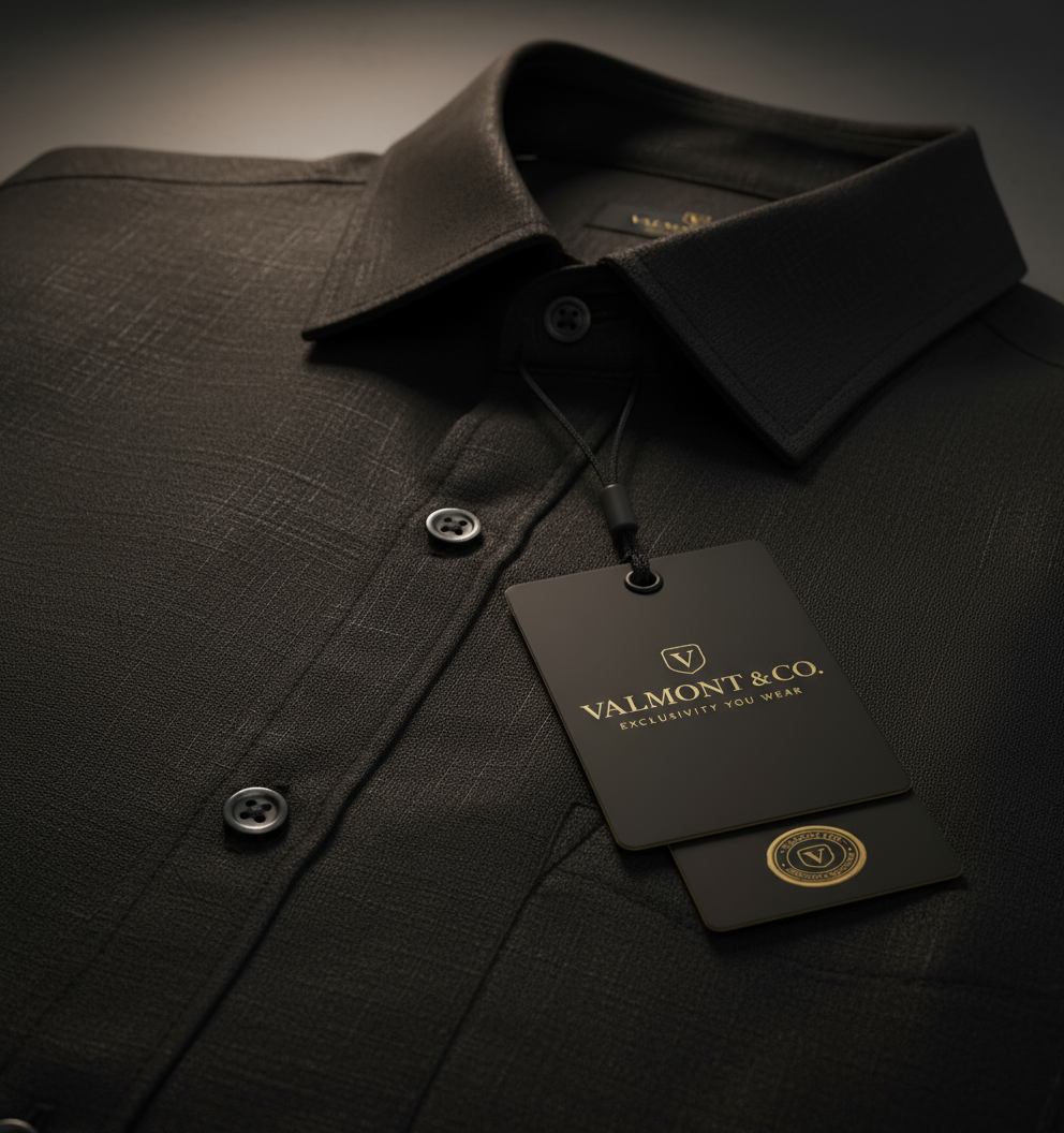 V&CO™  100% LINEN SHIRT