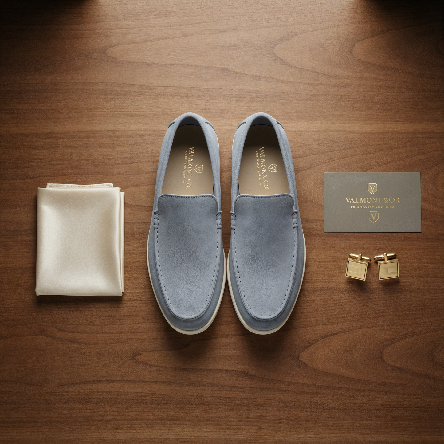 V&CO™ SUEDE LOAFERS OLD MONEY
