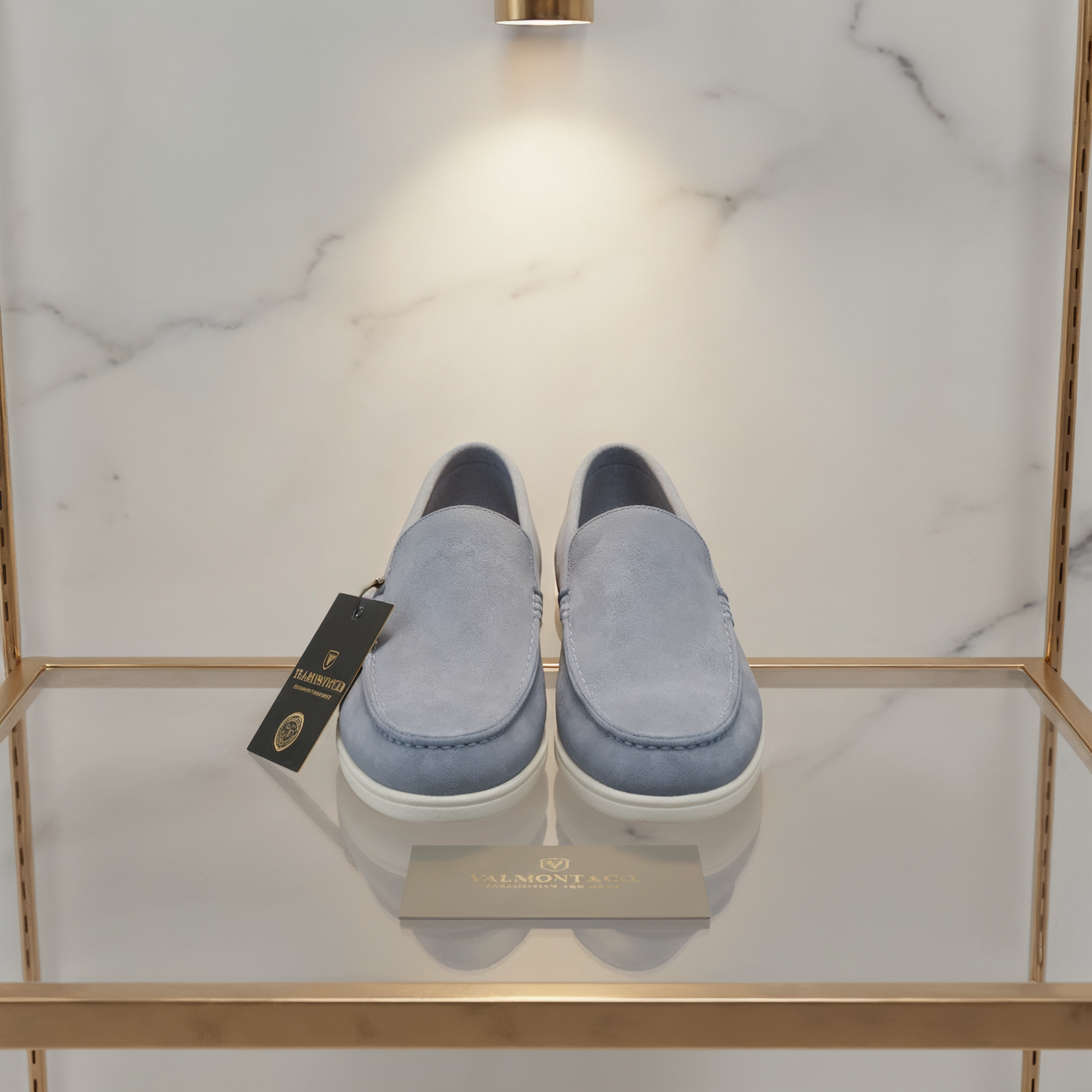 V&CO™ SUEDE LOAFERS OLD MONEY