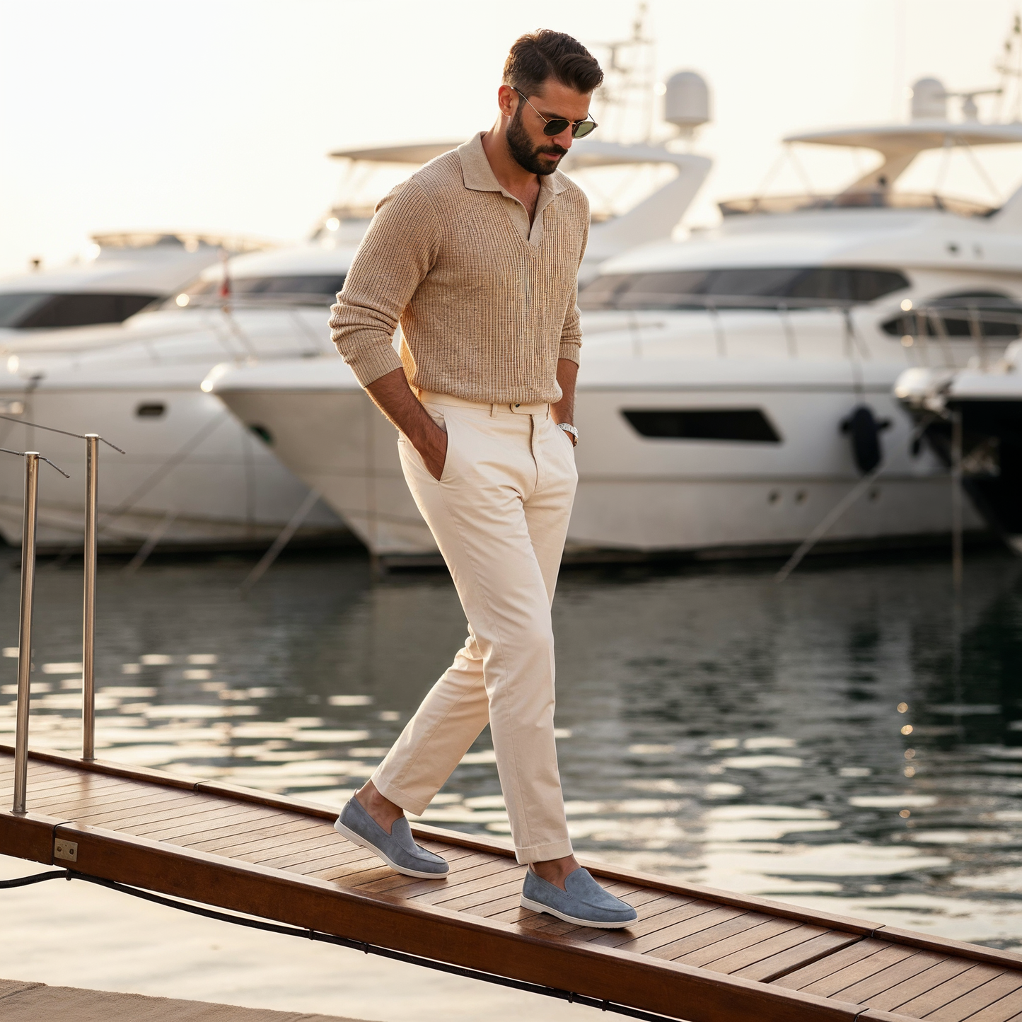 V&CO™ SUEDE LOAFERS OLD MONEY