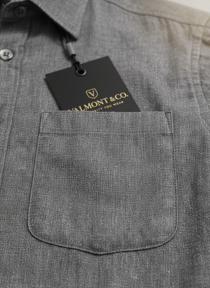 V&CO™  100% LINEN SHIRT