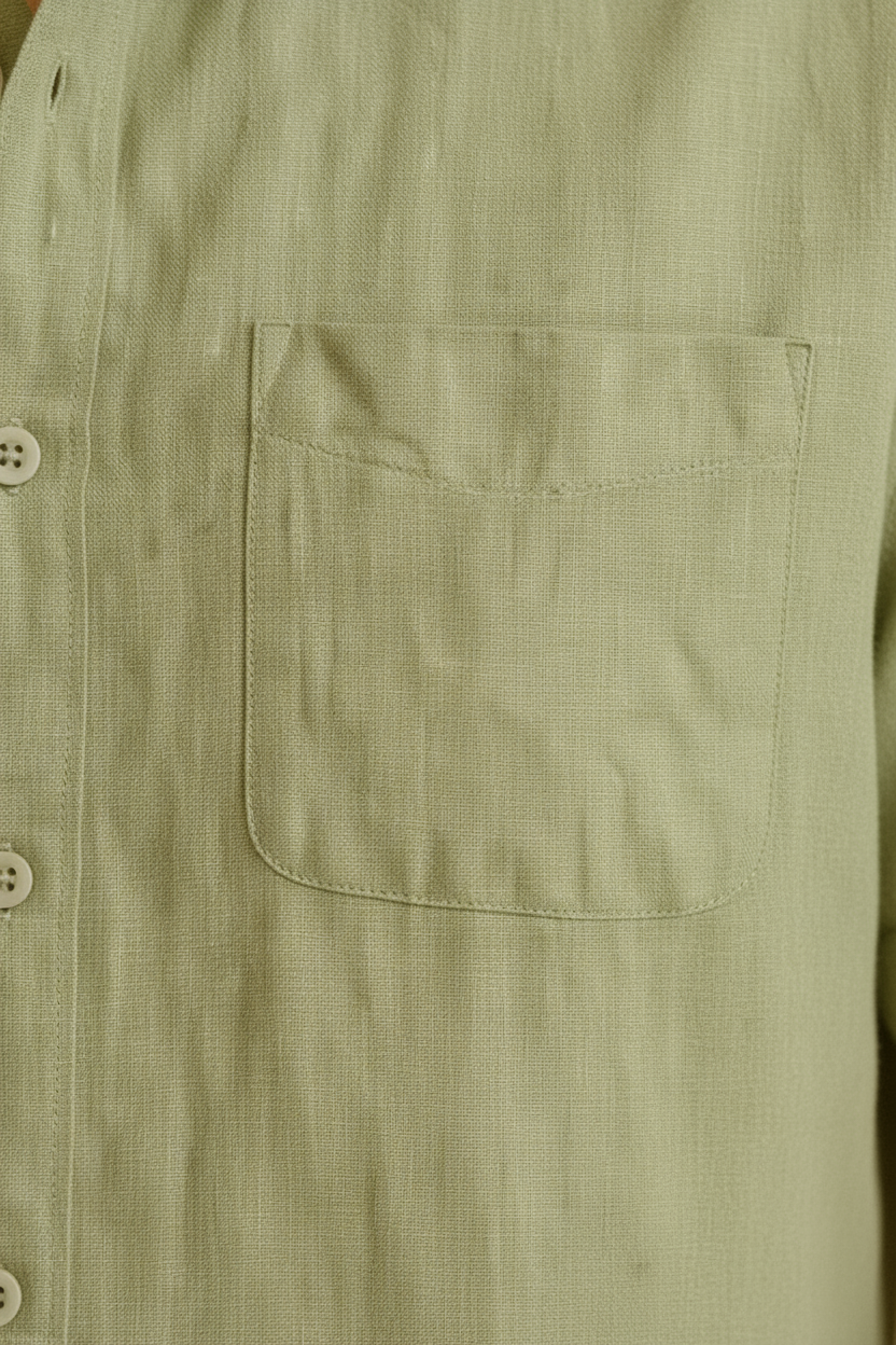 V&CO™ Riviera Linen Shirt (Short Sleeve)