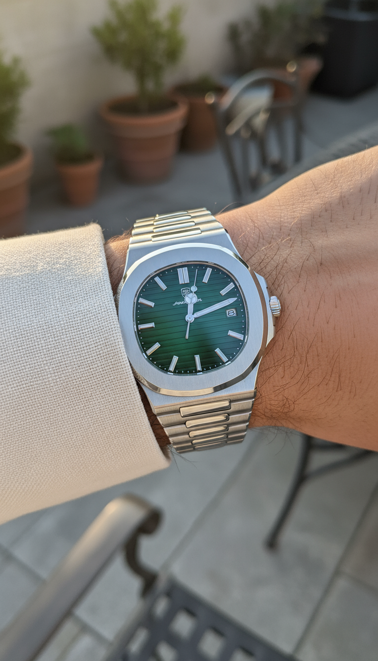 V&CO™ MÁLAGA CLASSIC WATCH OLDMONEY (WATERPROOF)