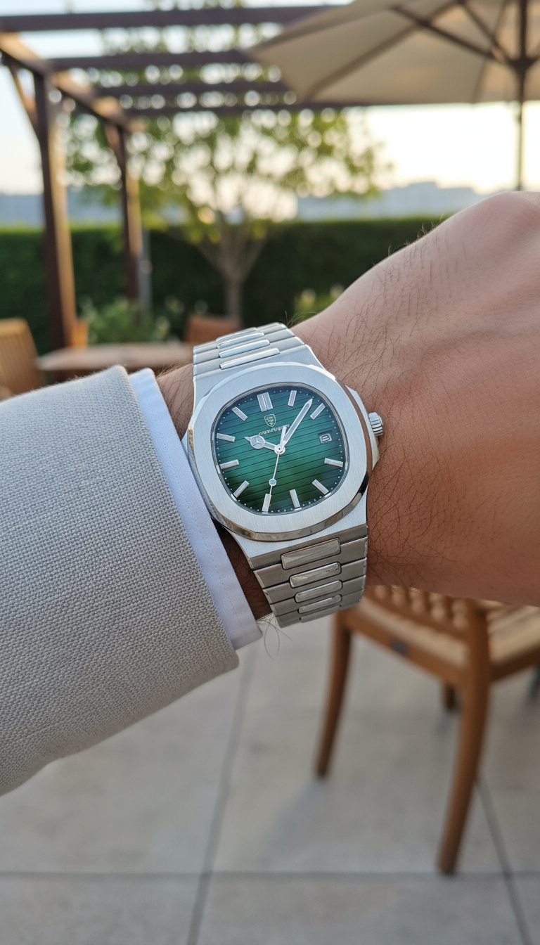 V&CO™ MÁLAGA CLASSIC WATCH OLDMONEY (WATERPROOF)