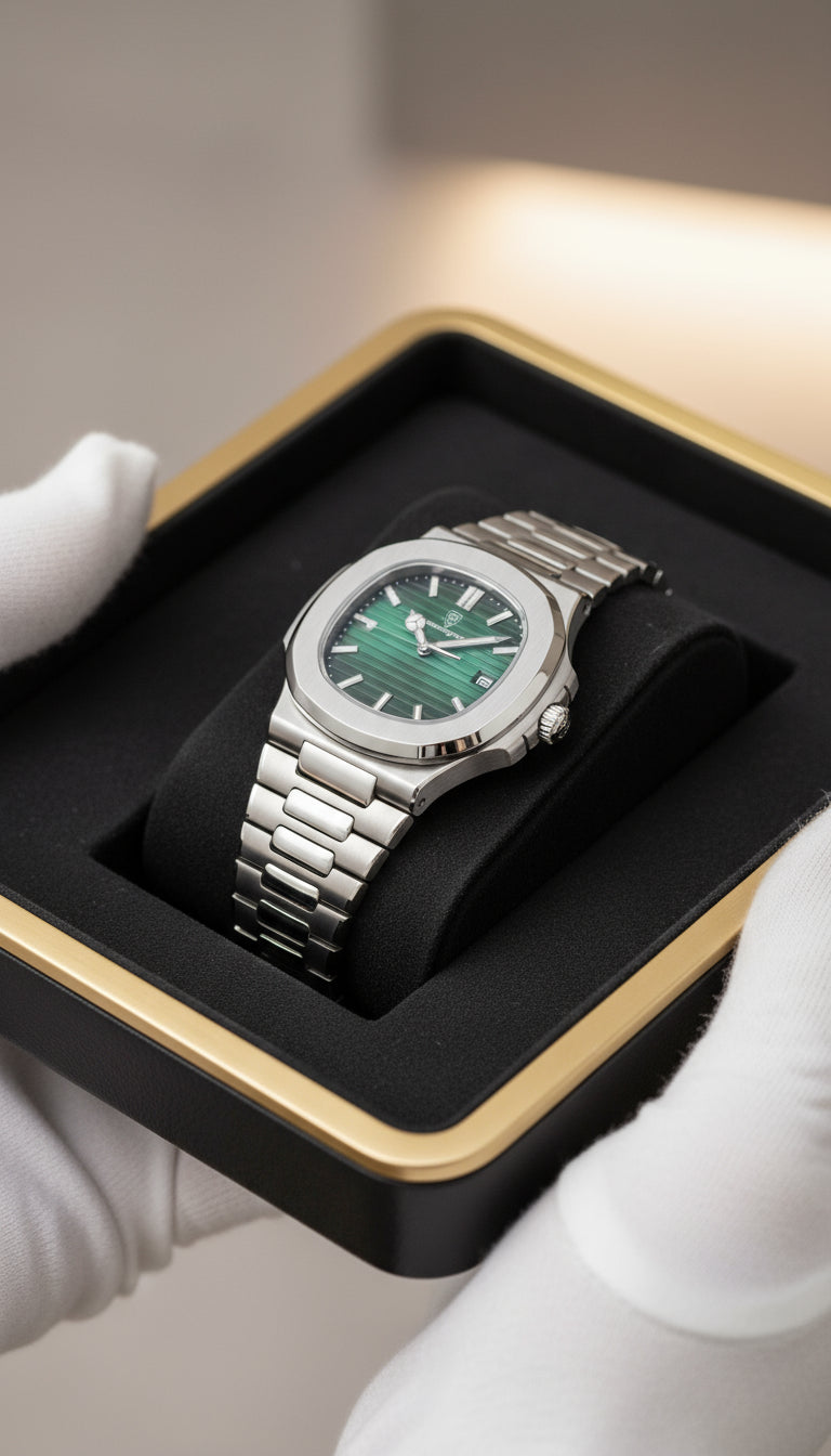 V&CO™ MÁLAGA CLASSIC WATCH OLDMONEY (WATERPROOF)