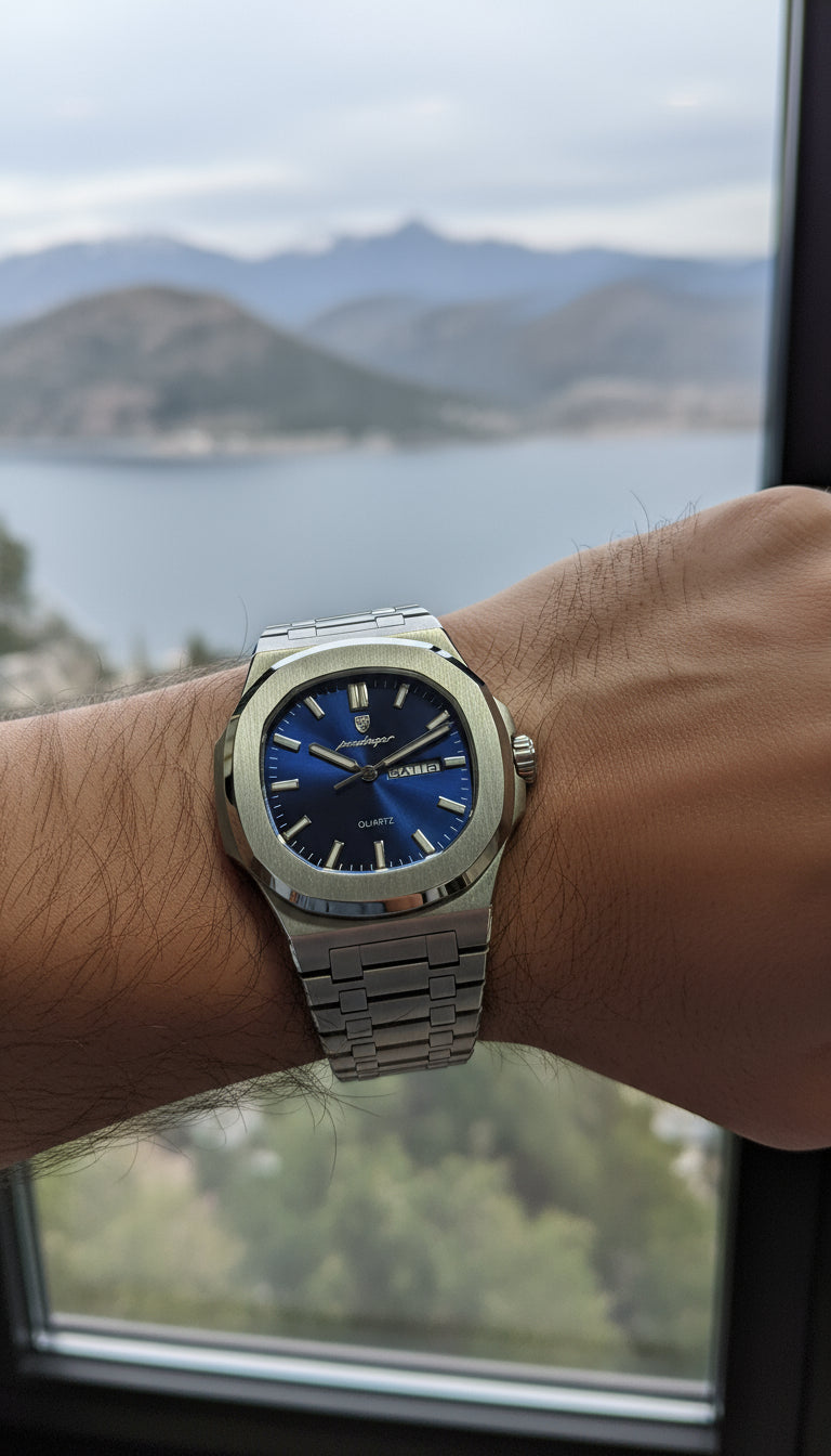 V&CO™  INTEGRATED DAY-DATE WATCH
