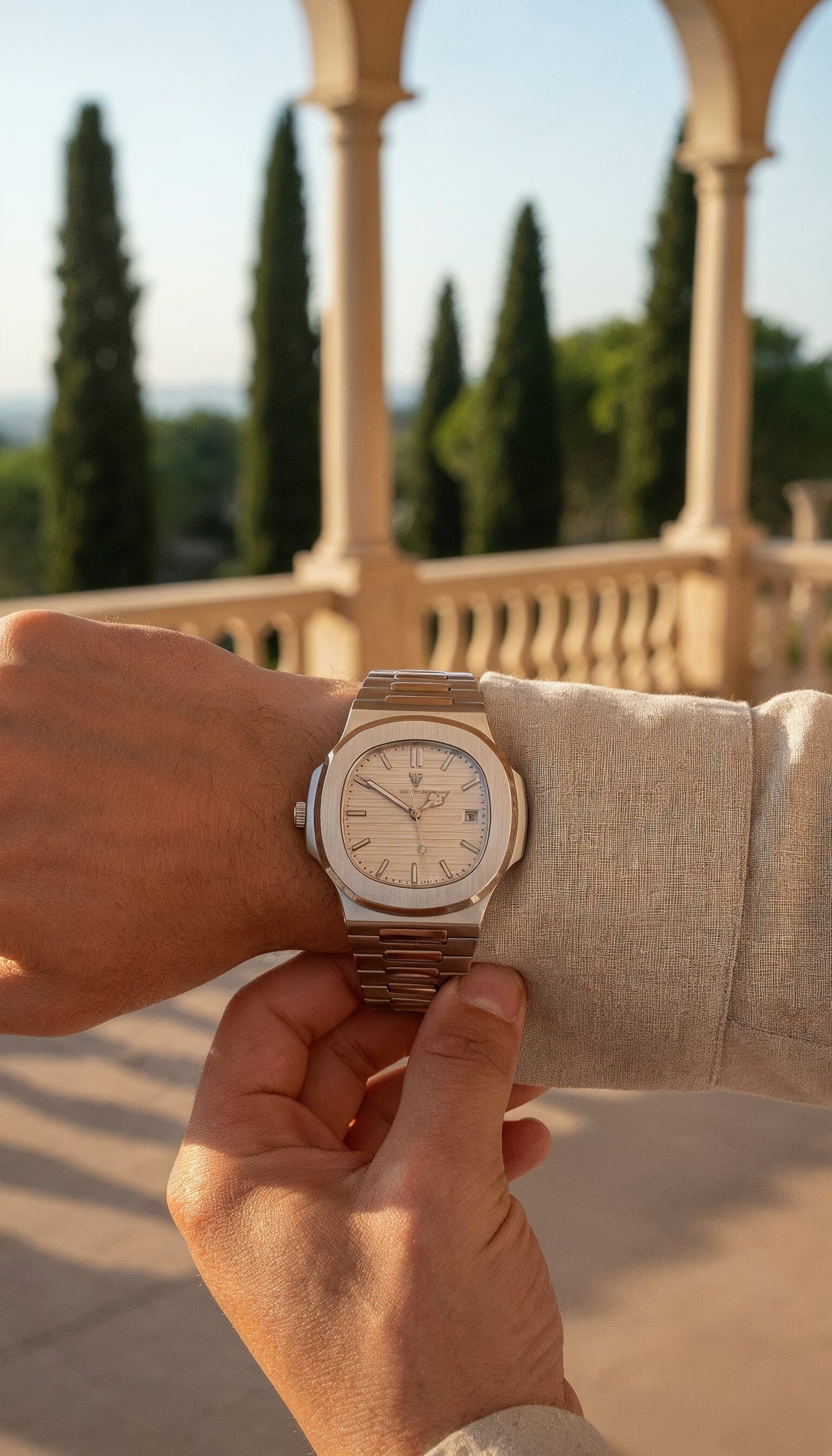 V&CO™ MÁLAGA CLASSIC WATCH OLDMONEY (WATERPROOF)