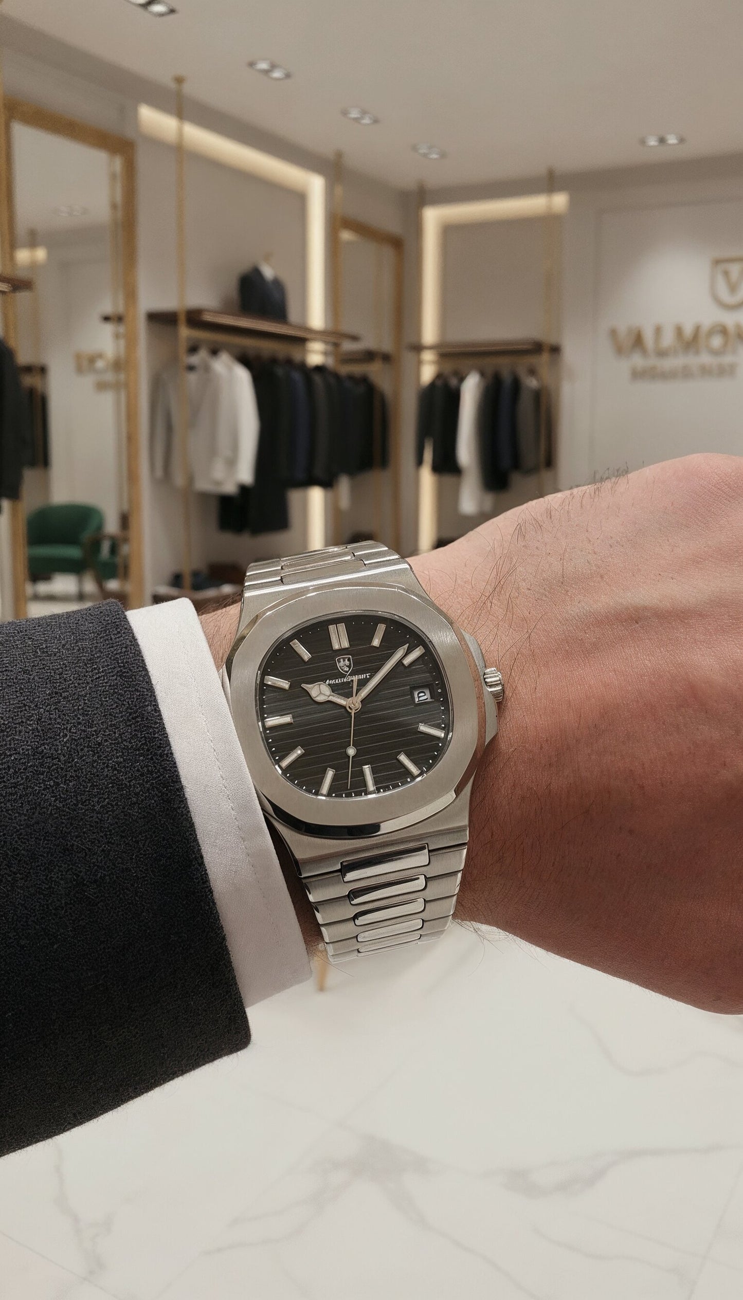 V&CO™ MÁLAGA CLASSIC WATCH OLDMONEY (WATERPROOF)