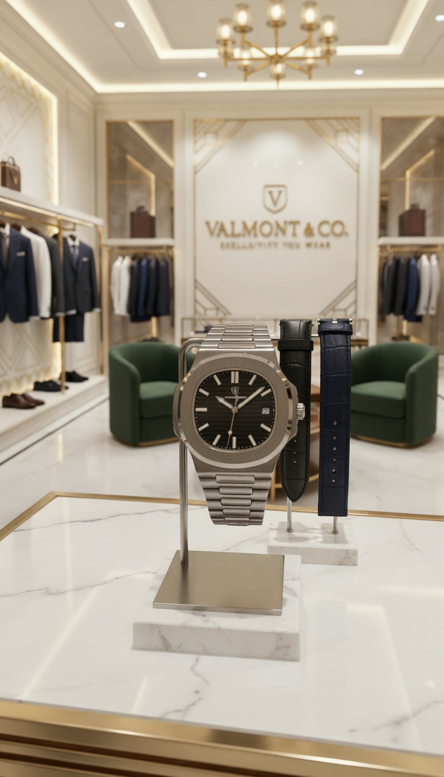 V&CO™ MÁLAGA CLASSIC WATCH OLDMONEY (WATERPROOF)
