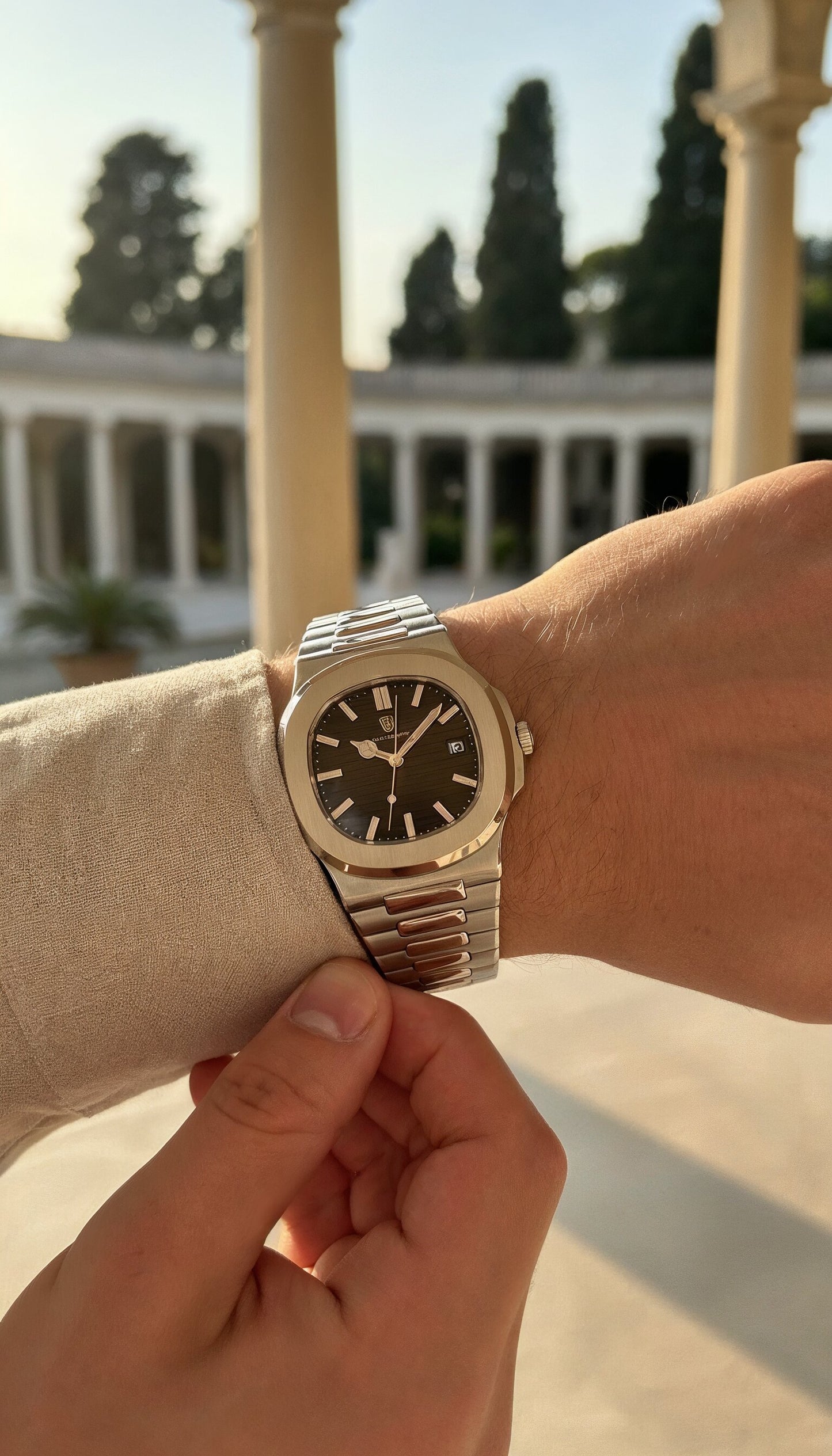 V&CO™ MÁLAGA CLASSIC WATCH OLDMONEY (WATERPROOF)