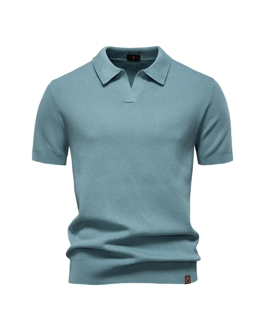 HONEYCOMB KNIT POLO