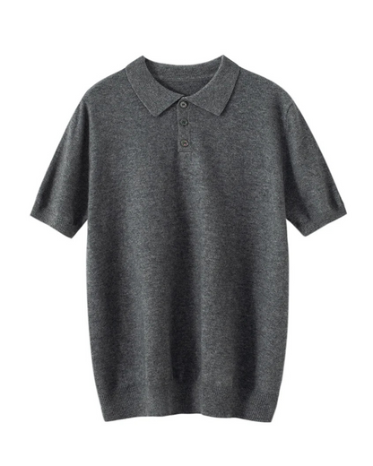 FINE KNIT POLO