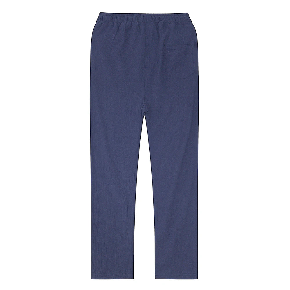 V&CO™  LINEN DRAWSTRING TROUSERS