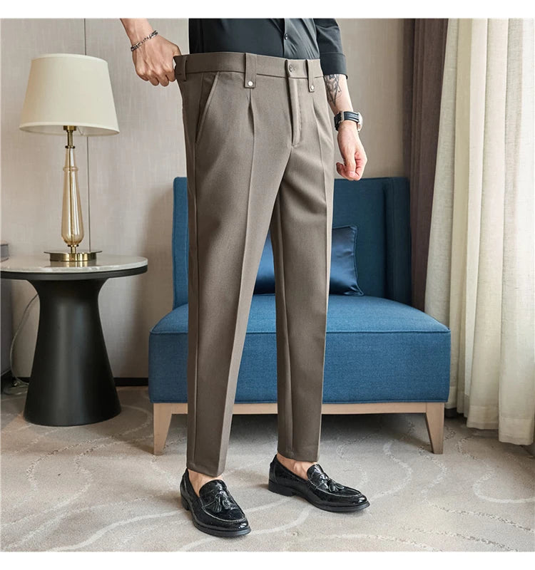 V&CO™  PLEATED DRESS TROUSERS