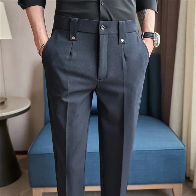 V&CO™  PLEATED DRESS TROUSERS