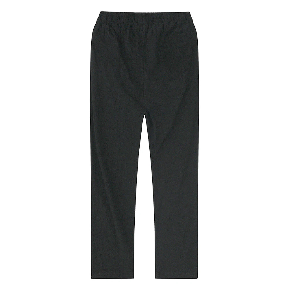 V&CO™  LINEN DRAWSTRING TROUSERS