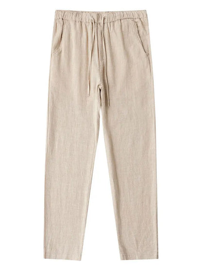 V&CO™  LINEN PULL-ON TROUSERS