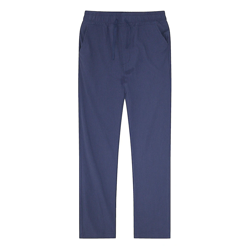 V&CO™  LINEN DRAWSTRING TROUSERS