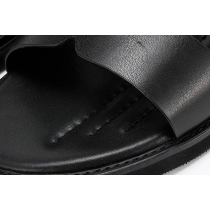 V&CO™  LEATHER SLIDES