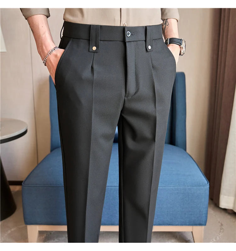 V&CO™  PLEATED DRESS TROUSERS