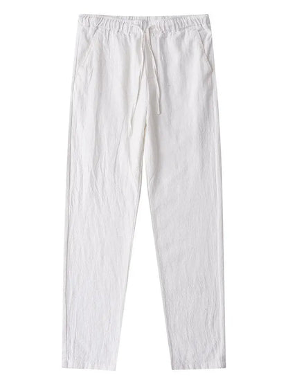 V&CO™  LINEN PULL-ON TROUSERS