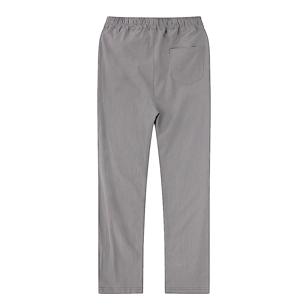 V&CO™  LINEN DRAWSTRING TROUSERS