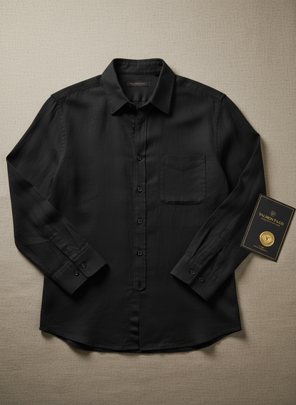V&CO™  100% LINEN SHIRT
