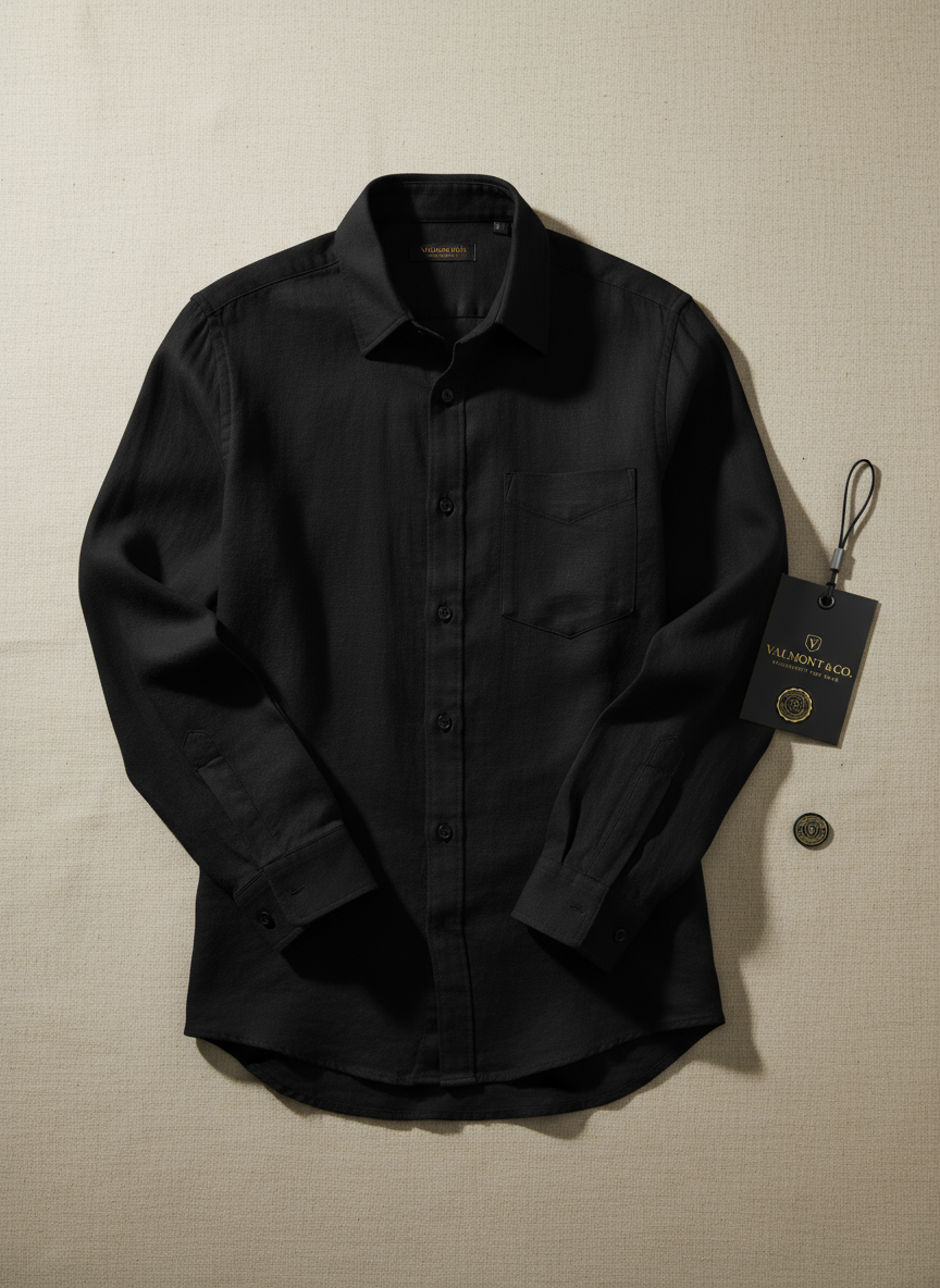 V&CO™  100% LINEN SHIRT