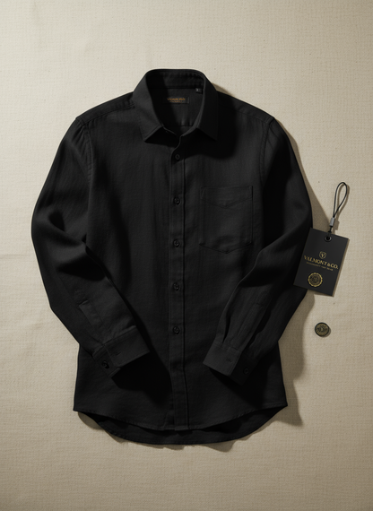 V&CO™  100% LINEN SHIRT